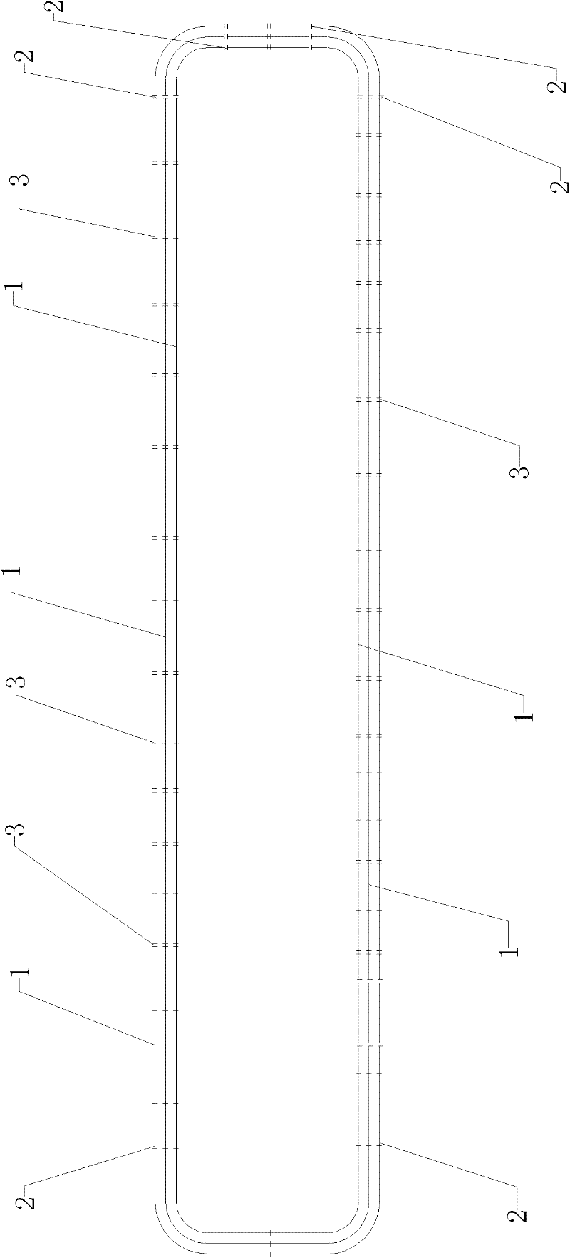 Pluggable sliding contact line system