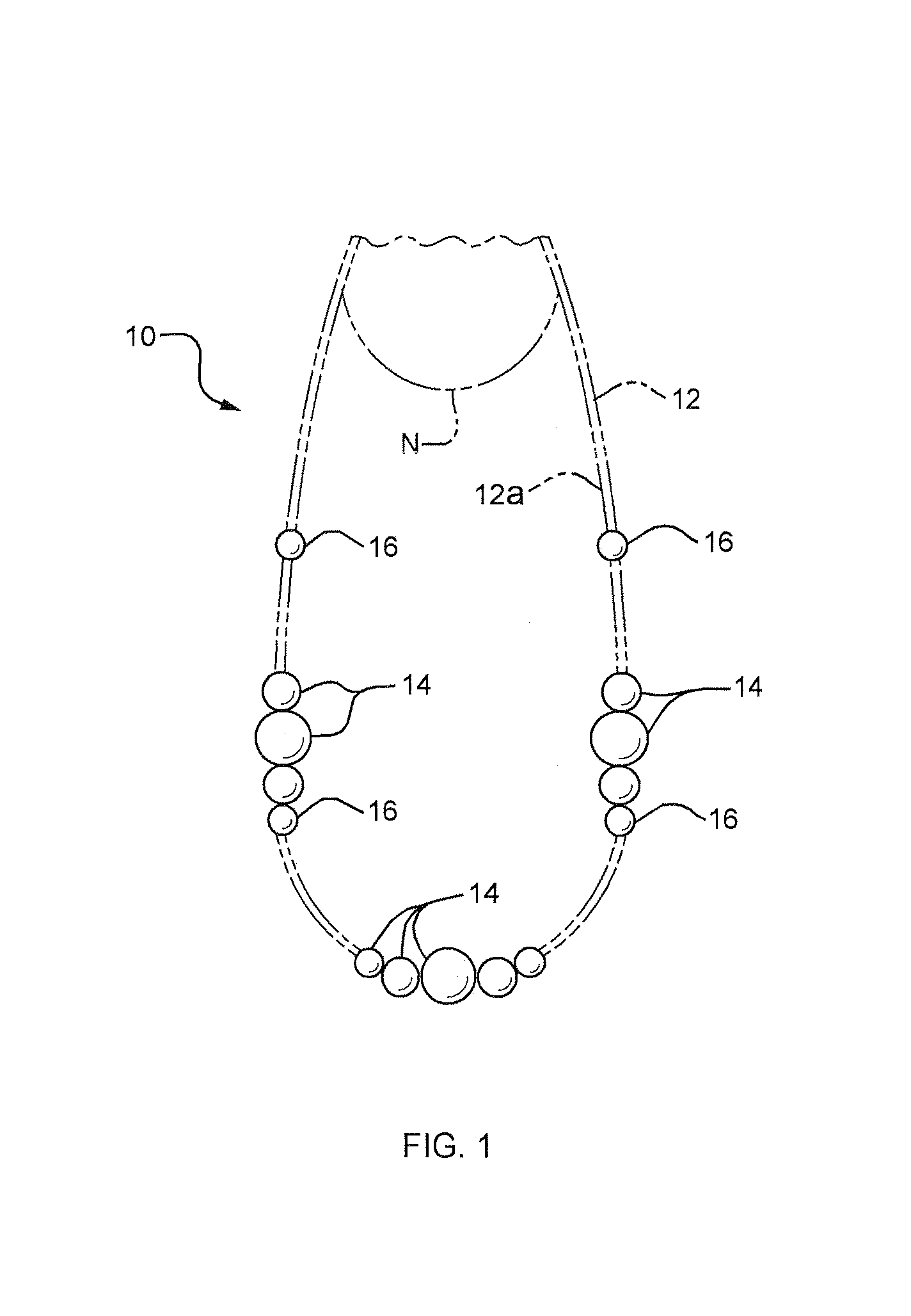 Jewelry bead and method of stringing same