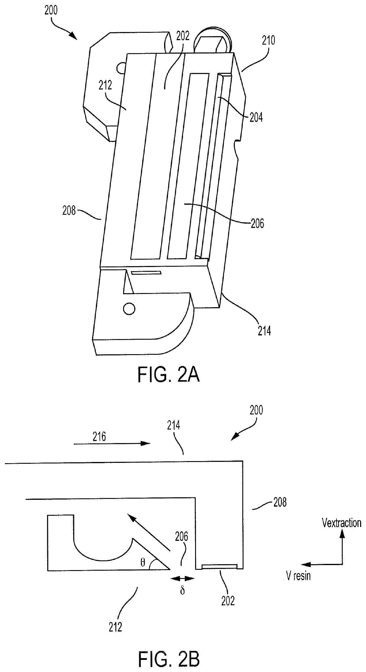 SLA additive manufacturing using frozen supports of non-SLA material