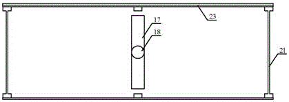 Bracing wire type hanging and folding screen