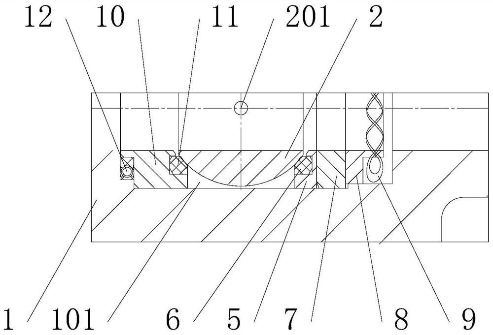 Ultralow-temperature top-mounted floating ball valve group