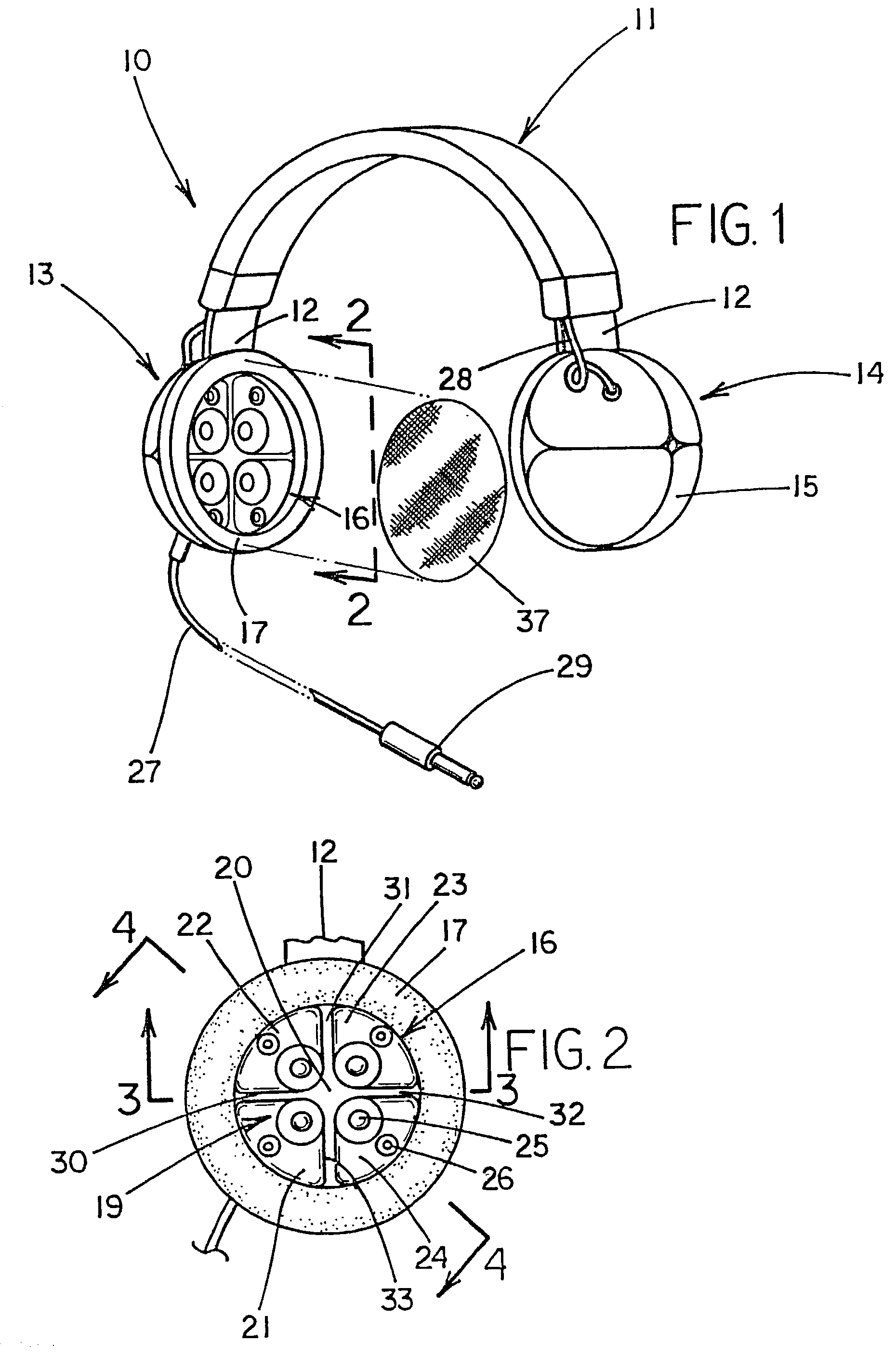 Surround sound headphone system