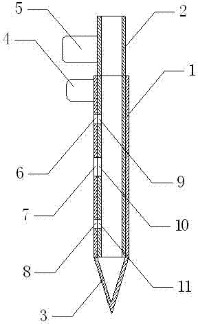 Layered watering dripper capable of preventing potting soil from being hardened