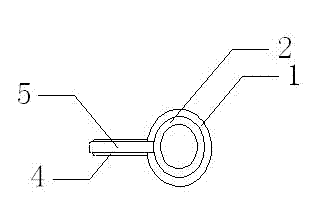 Layered watering dripper capable of preventing potting soil from being hardened