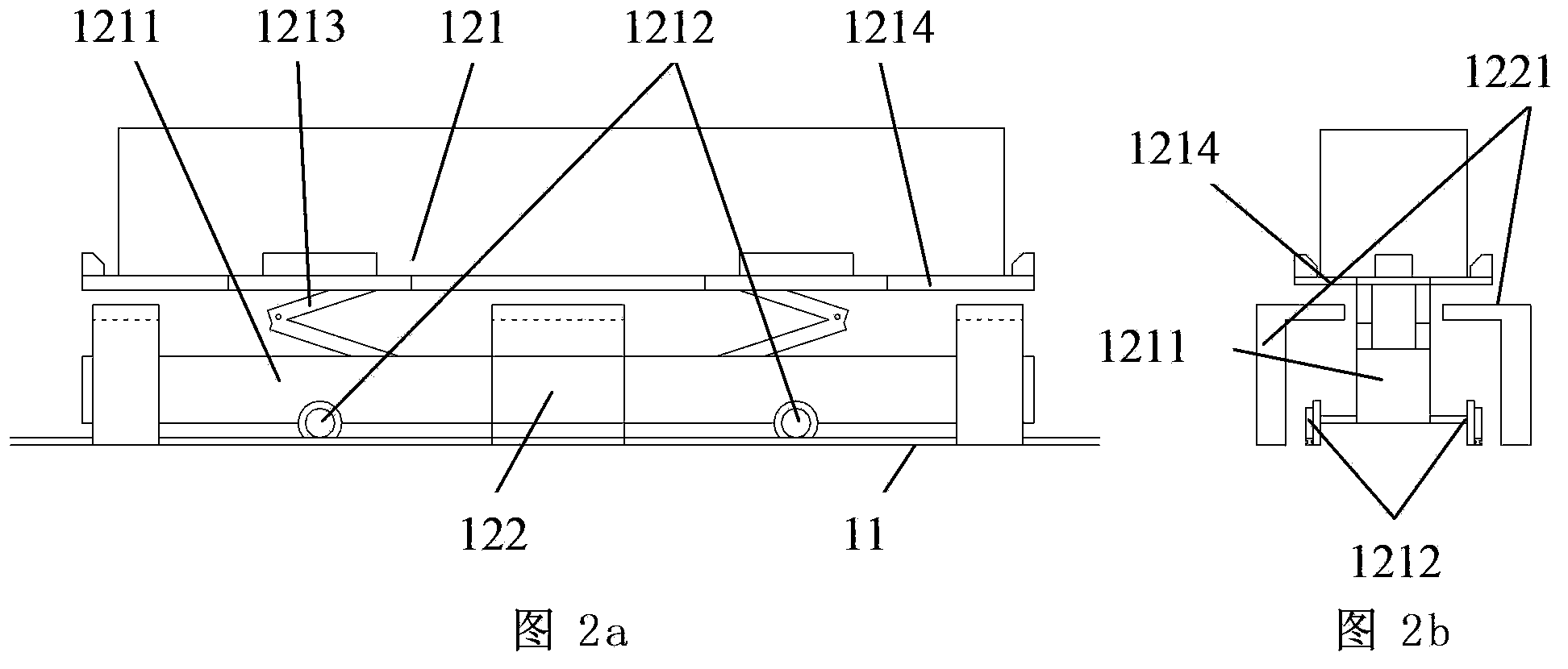 Automated container wharf handling system and handling method thereof