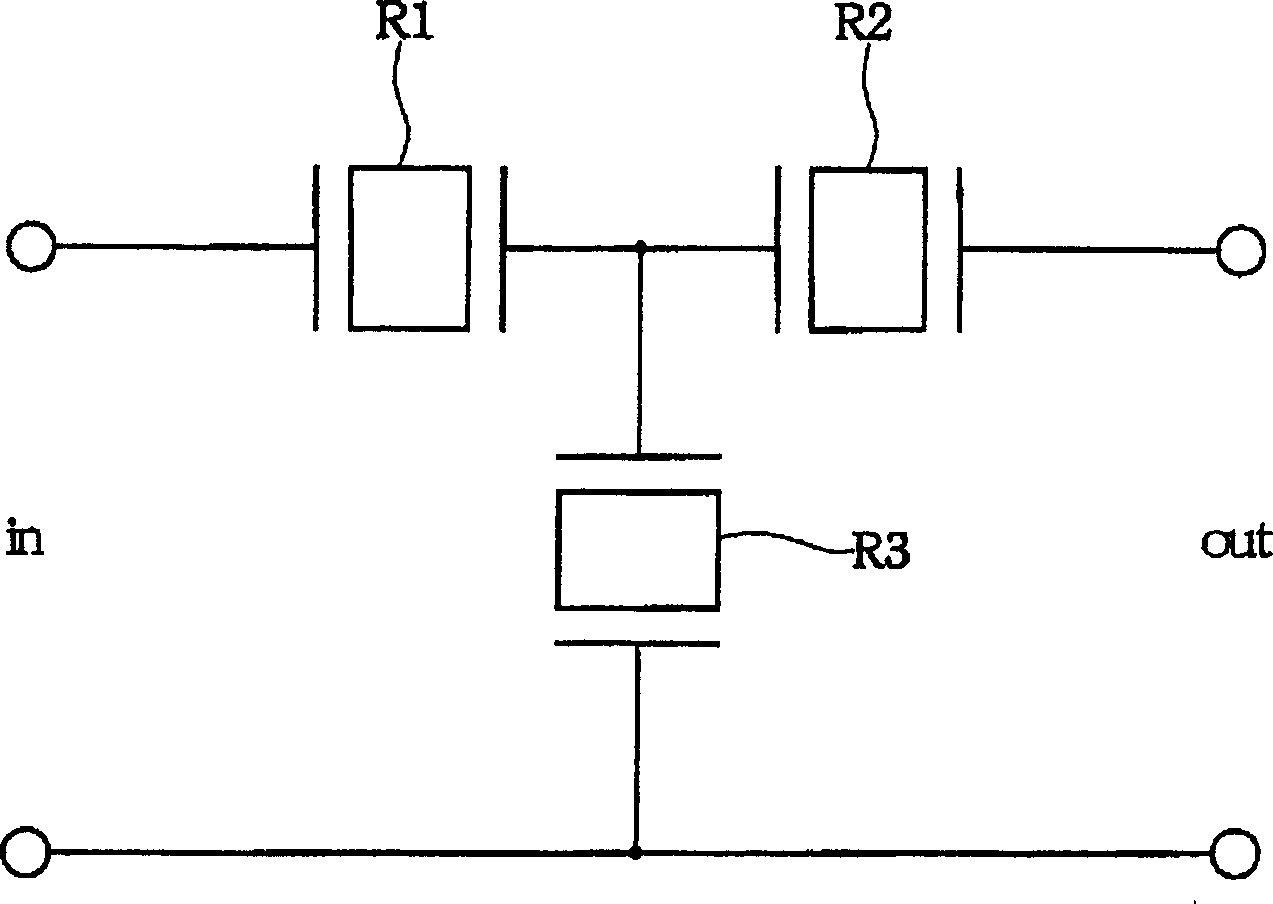 Elastic surface wave element suitable for gigahertz frequency band