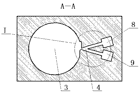 Valveless piezoelectric pump based on wall attachment effect