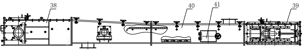 Positive-pressure sealing and rapid cover plate opening embedded scraper transporter