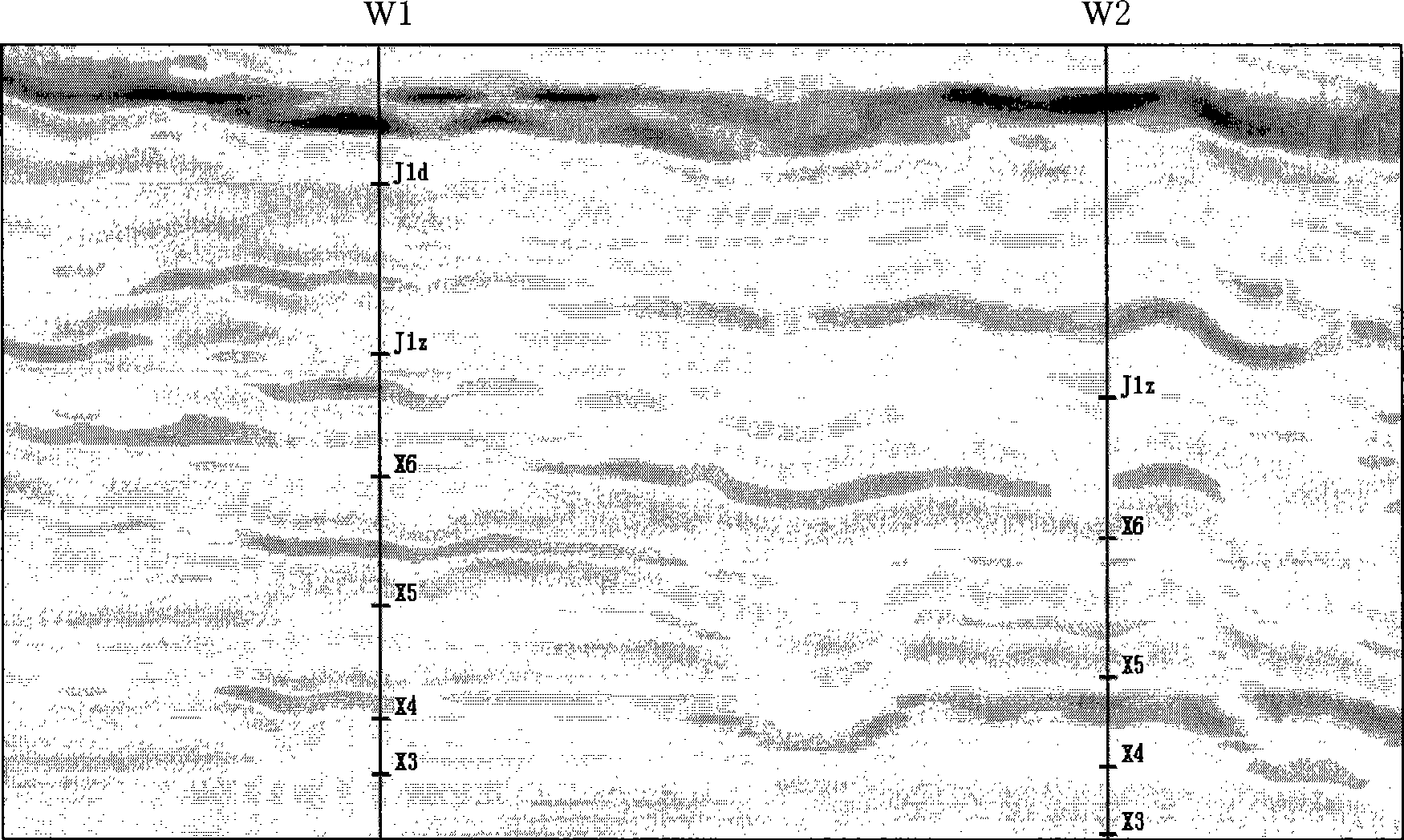 Method for determining underground fluid by seismic data