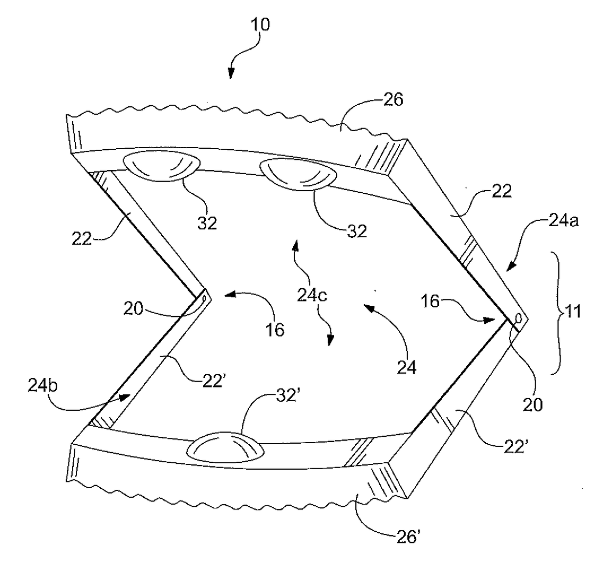 Skin retractor and prop device and methods of use