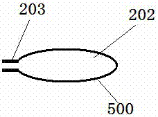 Device for assisting breathing aerosol gas and method for regulating breathing aerosol gas