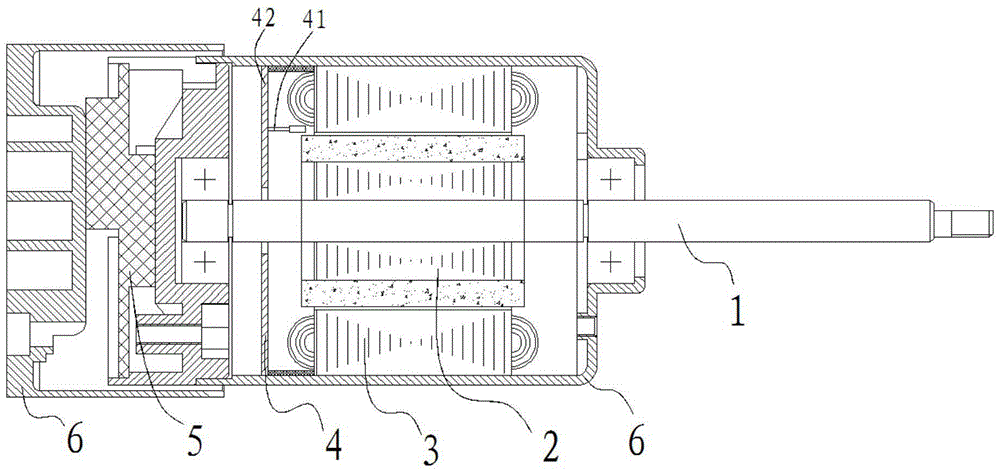 Brushless DC motor for soybean milk machine