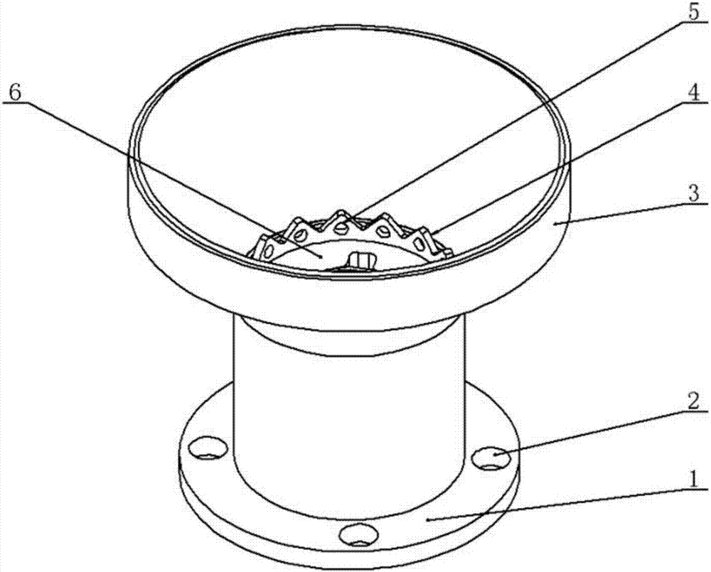 Electromagnetic butting device for micro/nano satellites capable of rotating after being butted and butting method