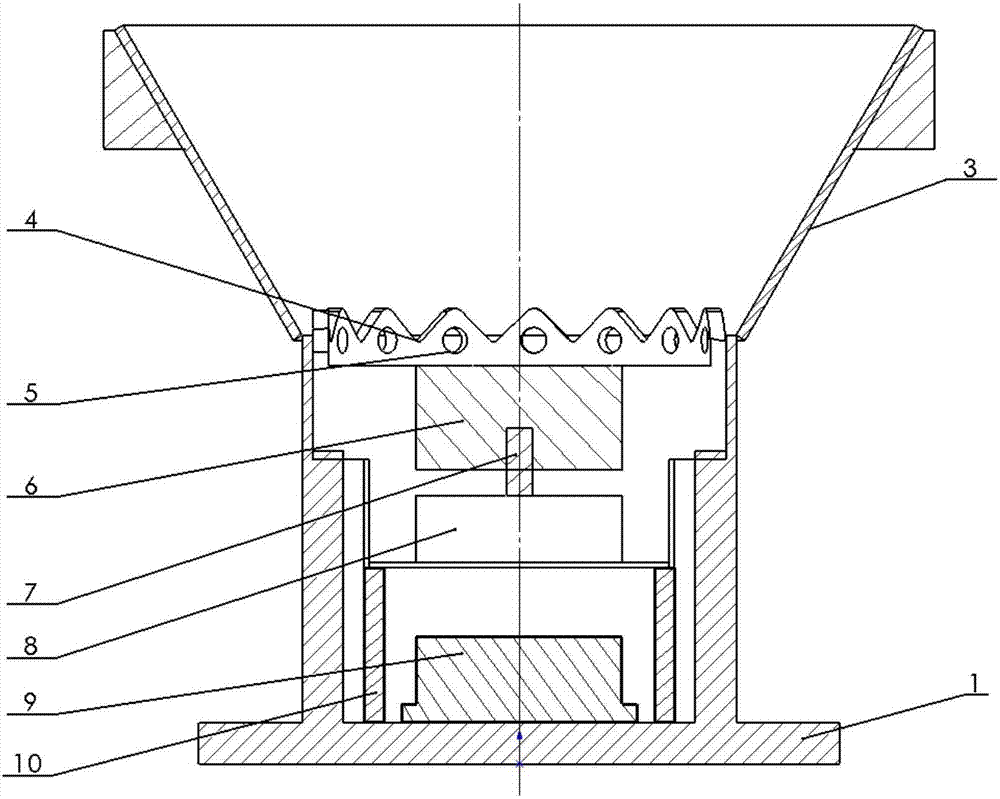 Electromagnetic butting device for micro/nano satellites capable of rotating after being butted and butting method