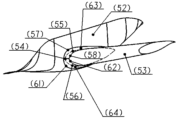 Aircraft wing body fairing and construction method thereof