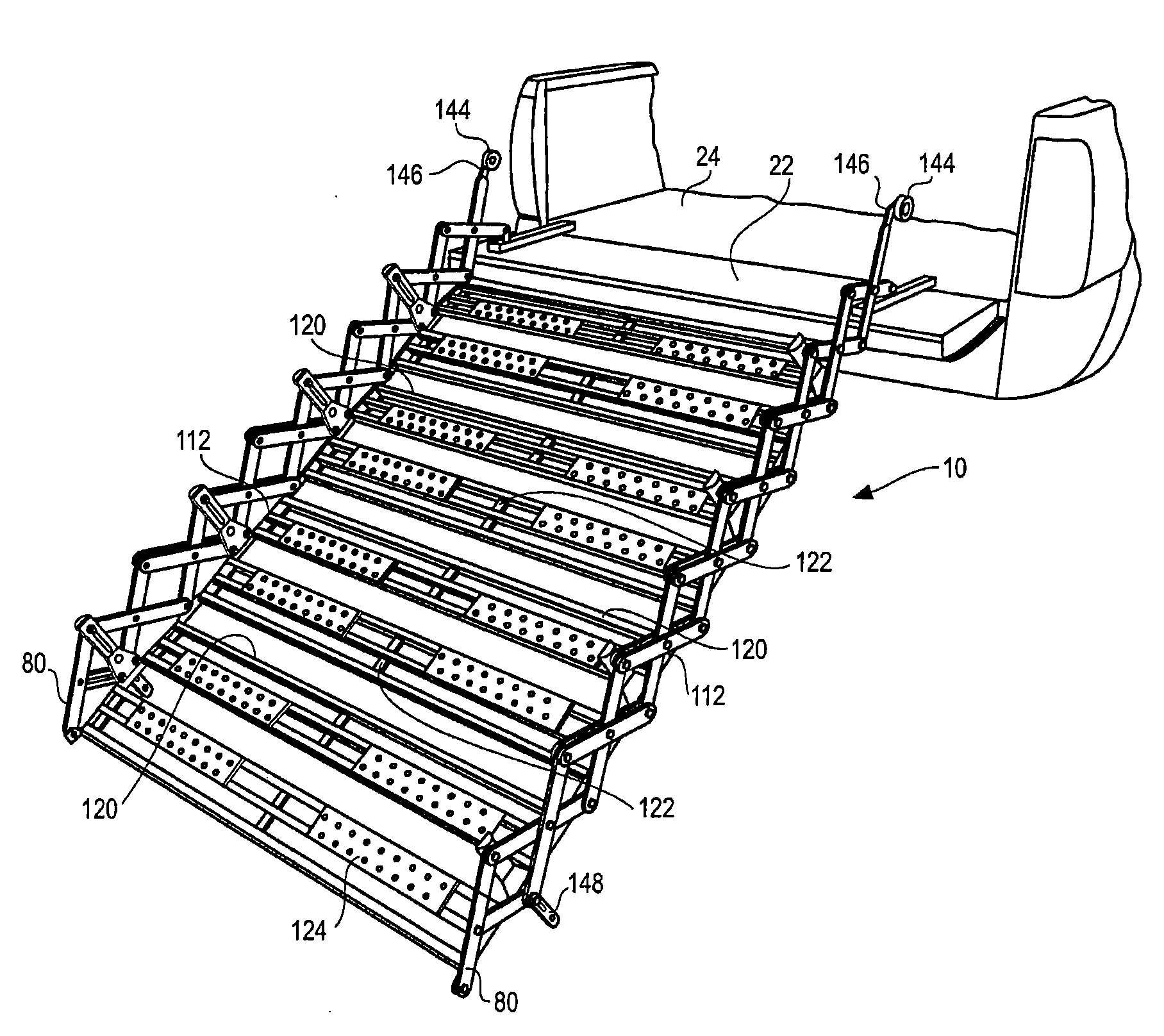 Heavy duty loading ramp for cargo transporting apparatus