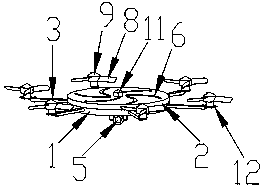 Telescopic rotor and aircraft based on rotor