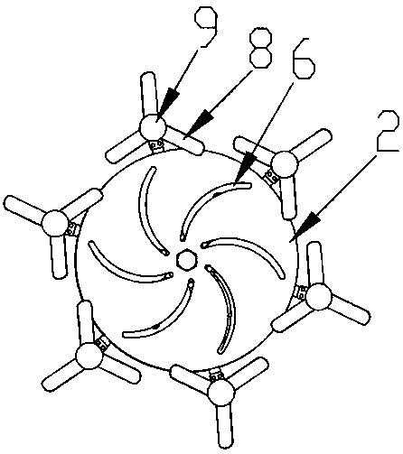 Telescopic rotor and aircraft based on rotor