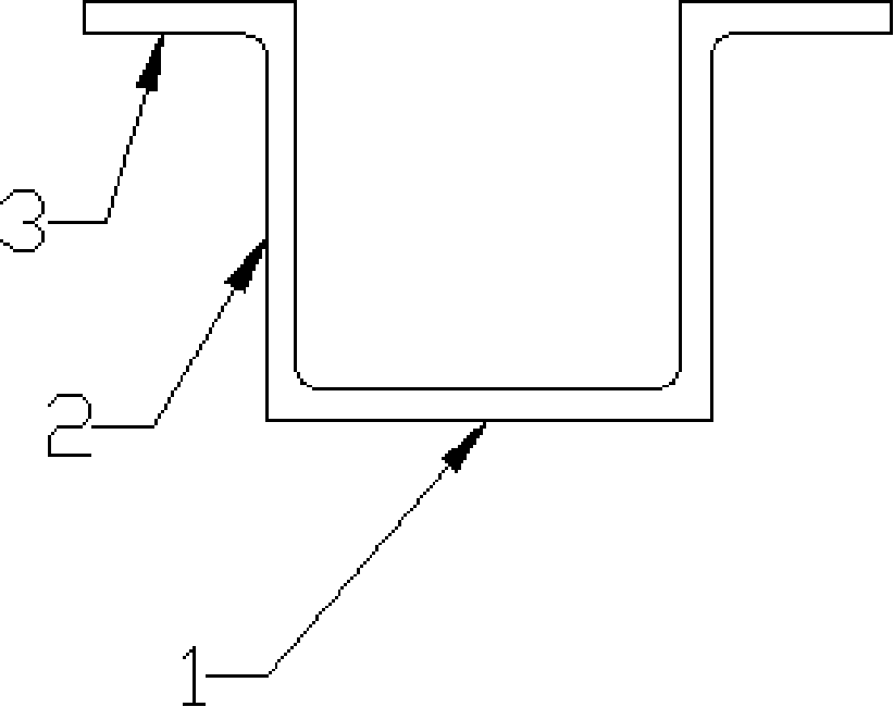 Heating and forming method for cold bending sectional steel and cold bending sectional steel produced by the same