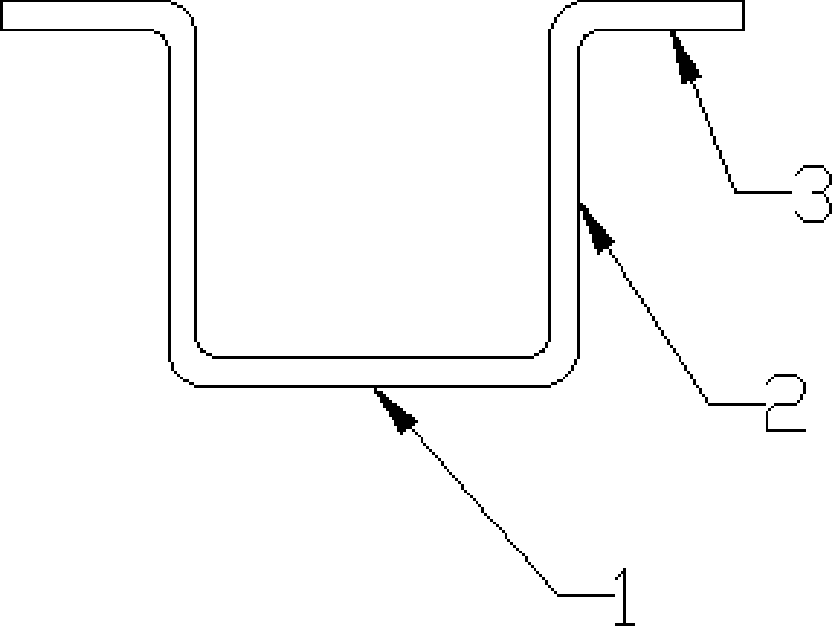 Heating and forming method for cold bending sectional steel and cold bending sectional steel produced by the same