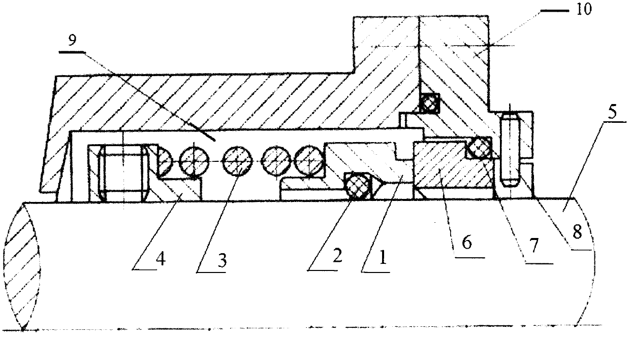 Graphitic stationary ring for mechanical seal device and manufacturing method thereof