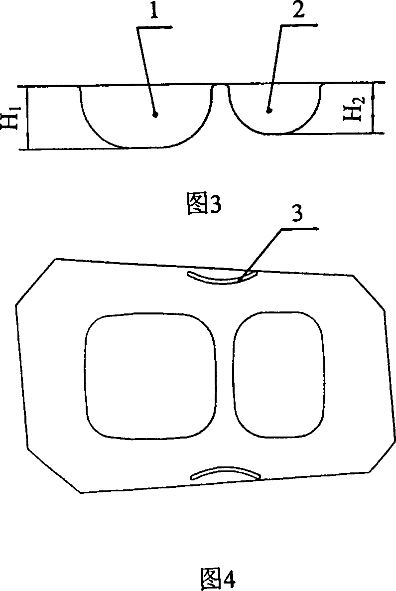 Integral stretching technology of double (three)-tank stainless steel water tanks