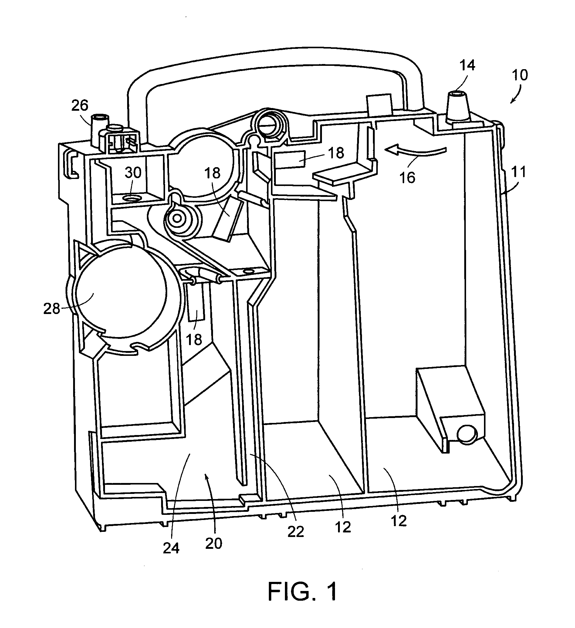 Valve for use with chest drainage system