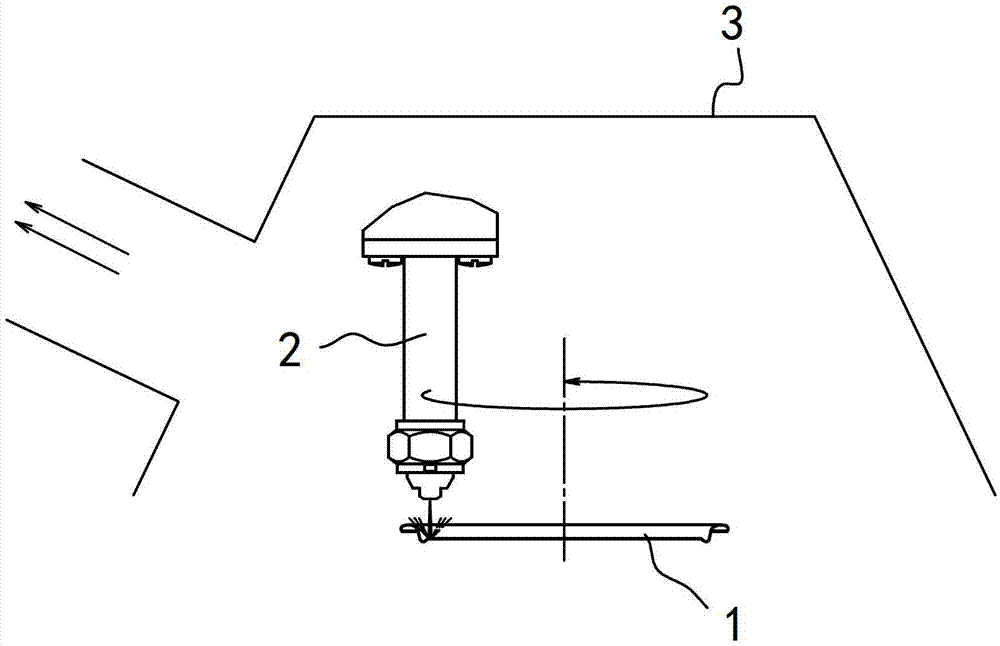 Vacuum drainage device of easy-open lids dividing coating machine