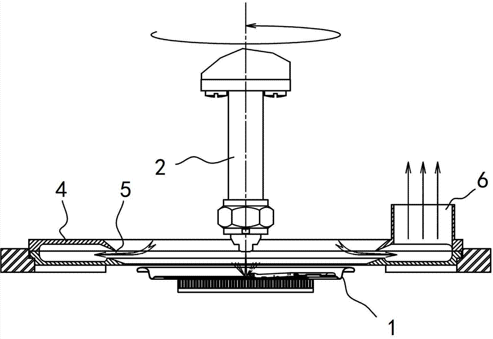 Vacuum drainage device of easy-open lids dividing coating machine