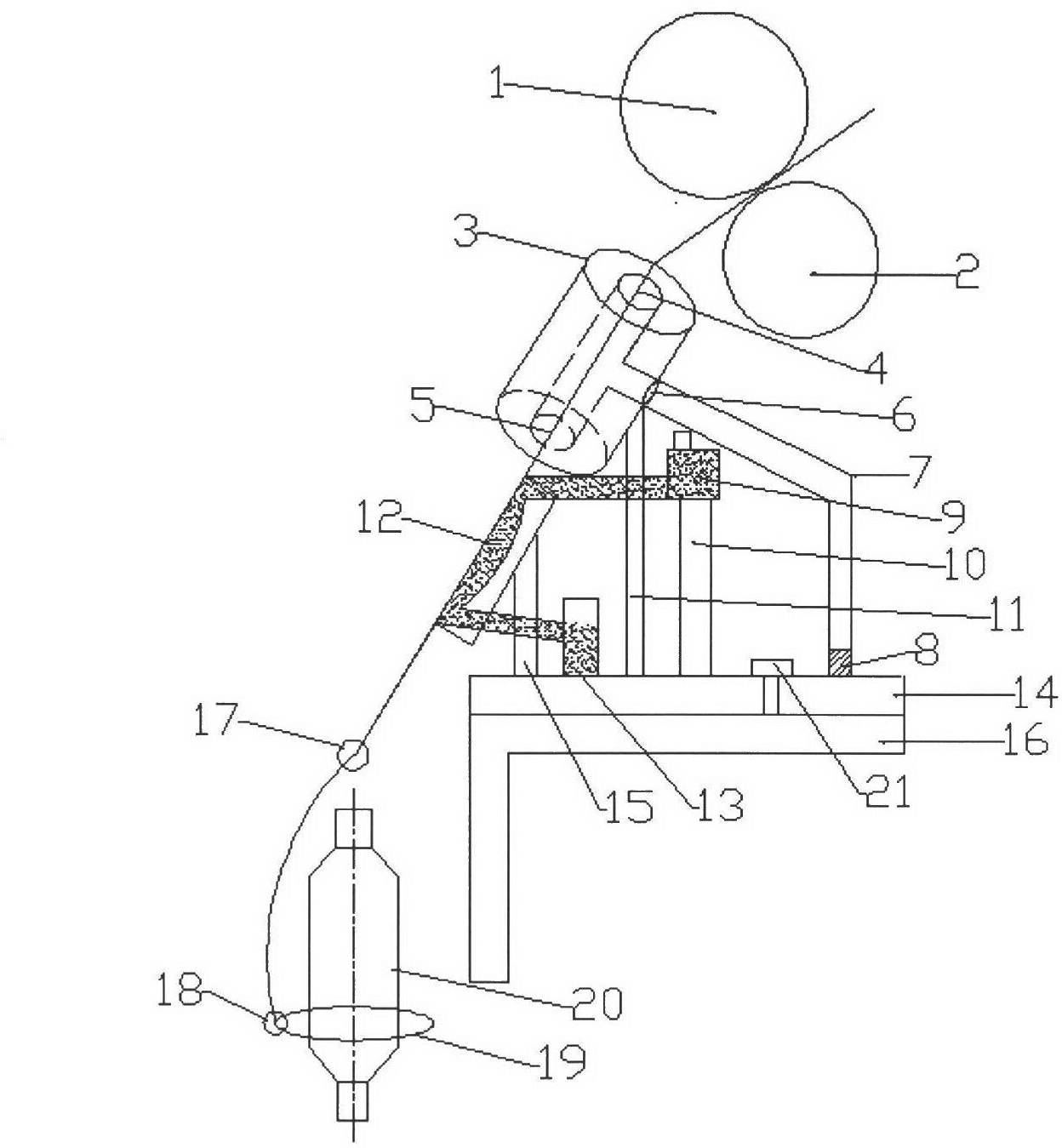 Airflow gel spinning device