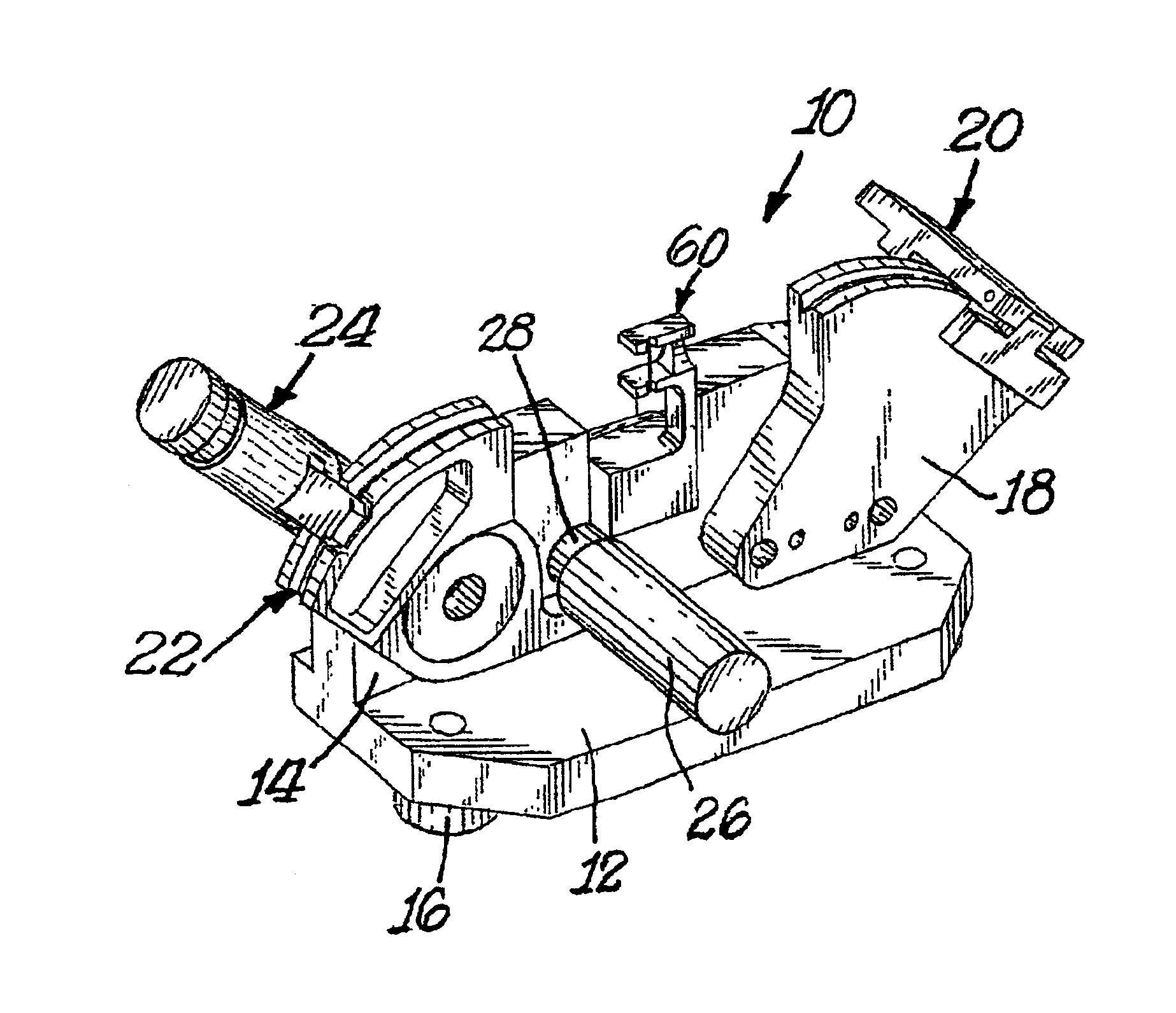 Method for tensioning and positioning a fiber optic cable