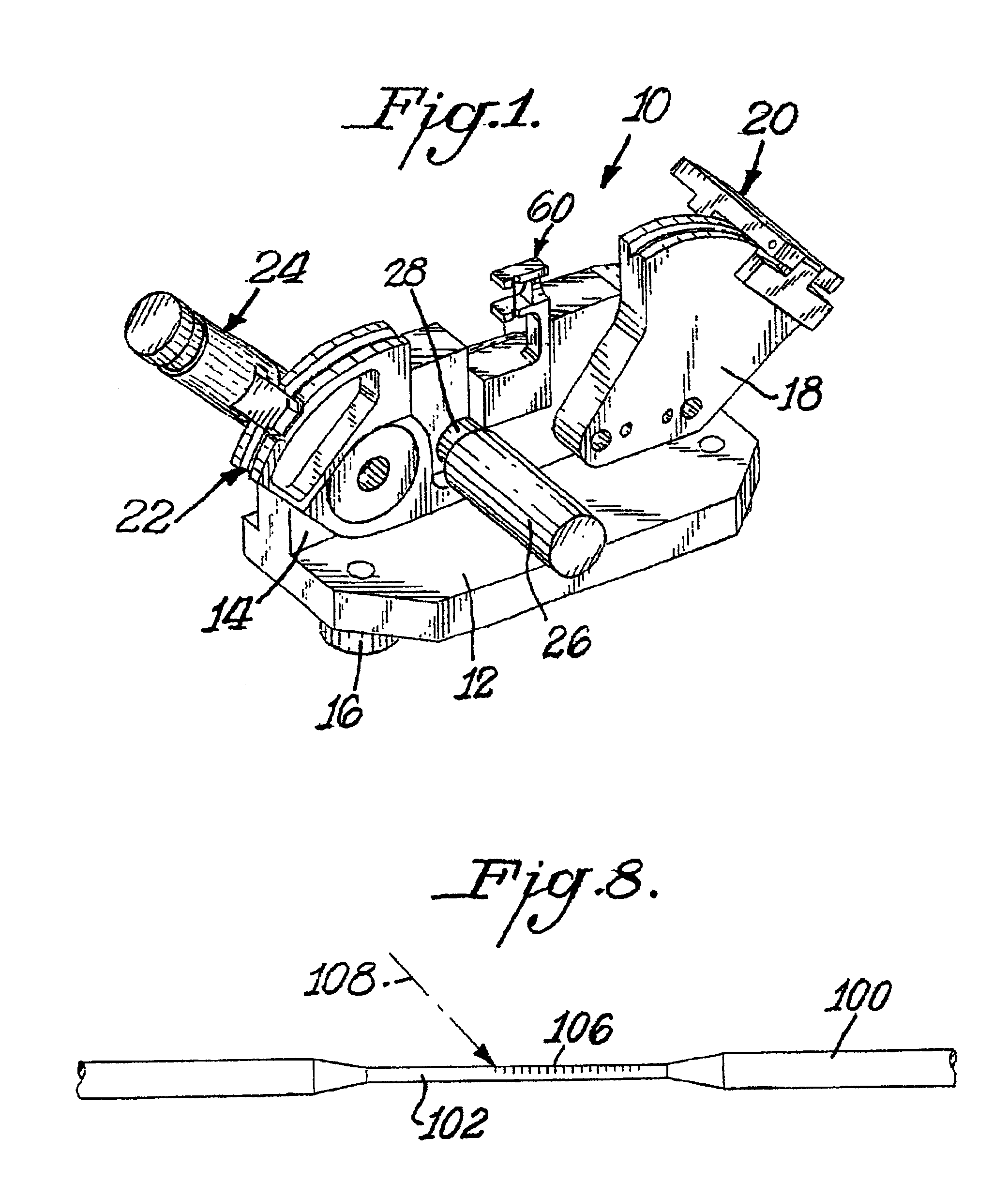 Method for tensioning and positioning a fiber optic cable