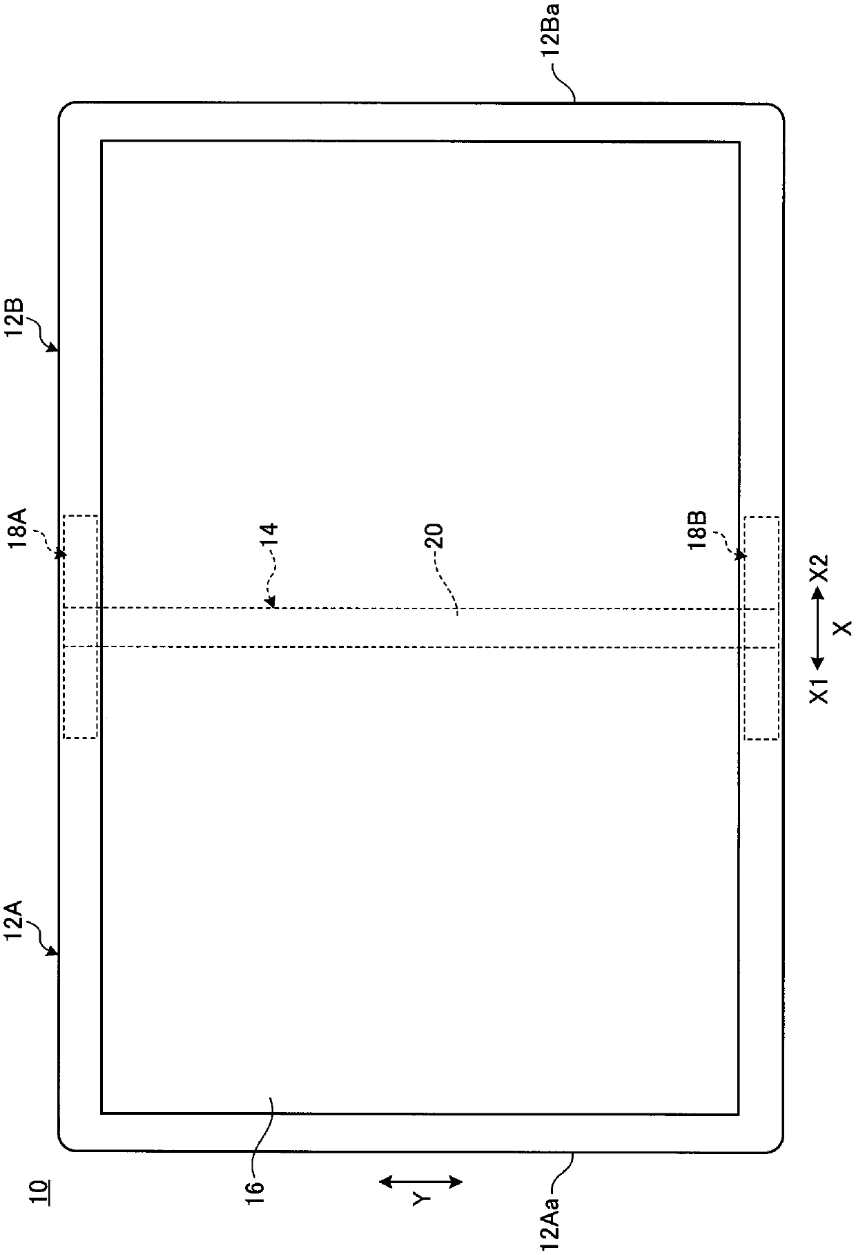 Portable information device