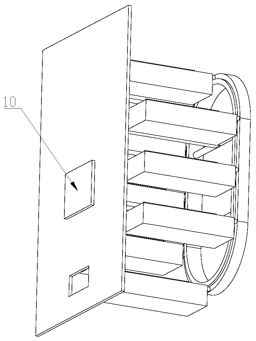 Lifting-type intelligent wardrobe and using method thereof