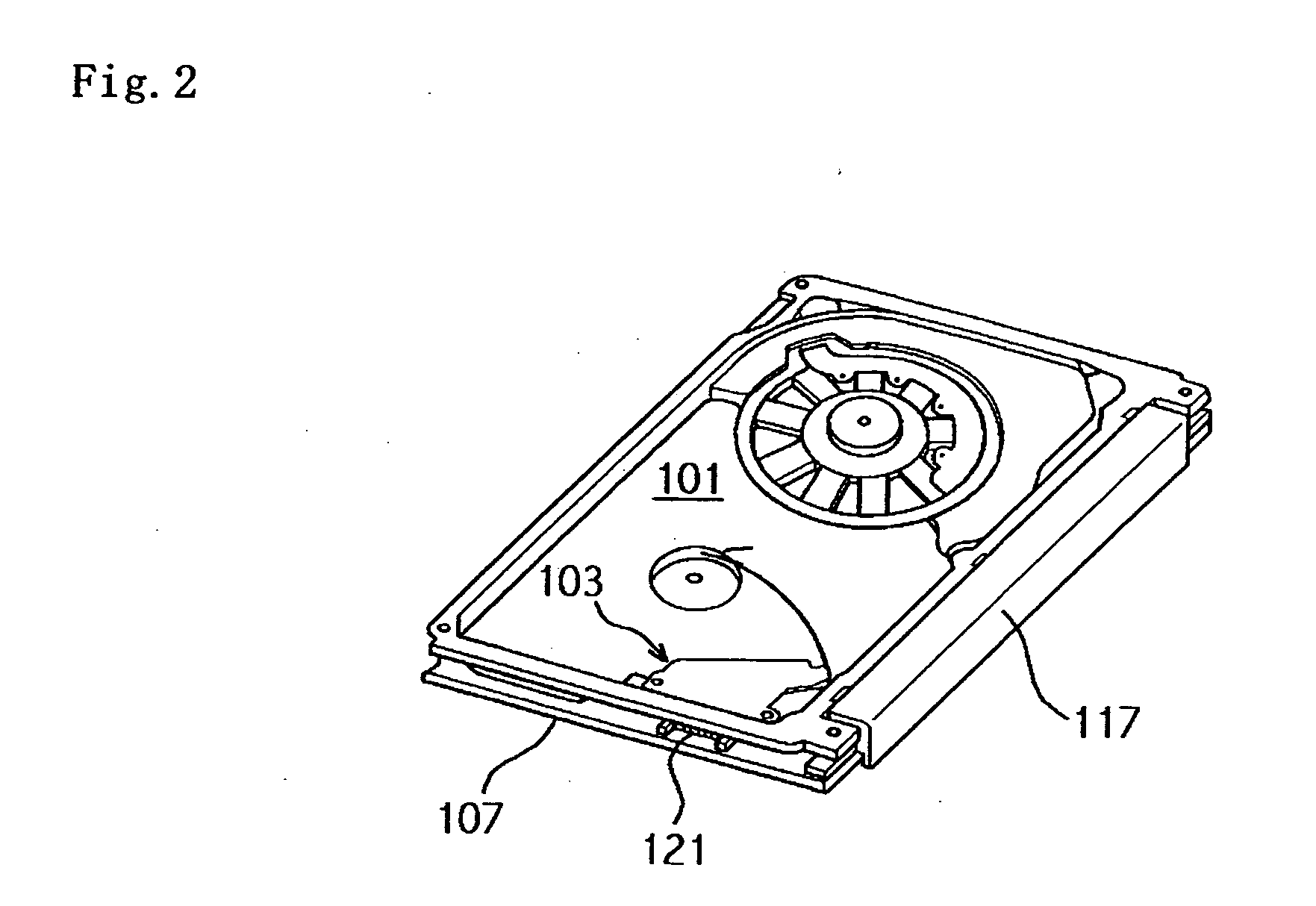 Rotating disk storage device having connection structure between FPC and printed board