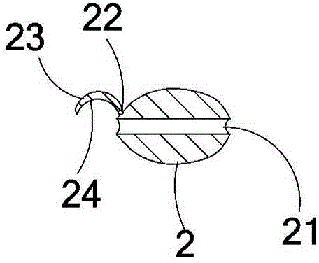 Blood vessel plugging device for coronary perforation and application