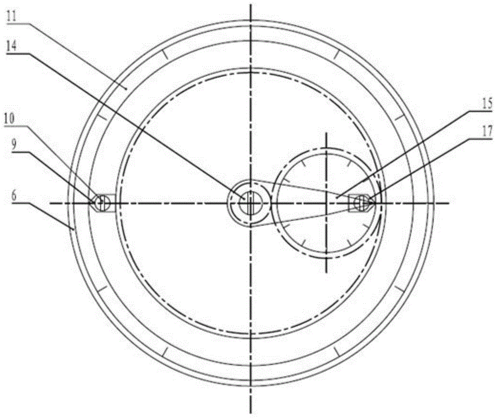 A gear display device of a manually adjustable damping shock absorber based on a planetary gear train