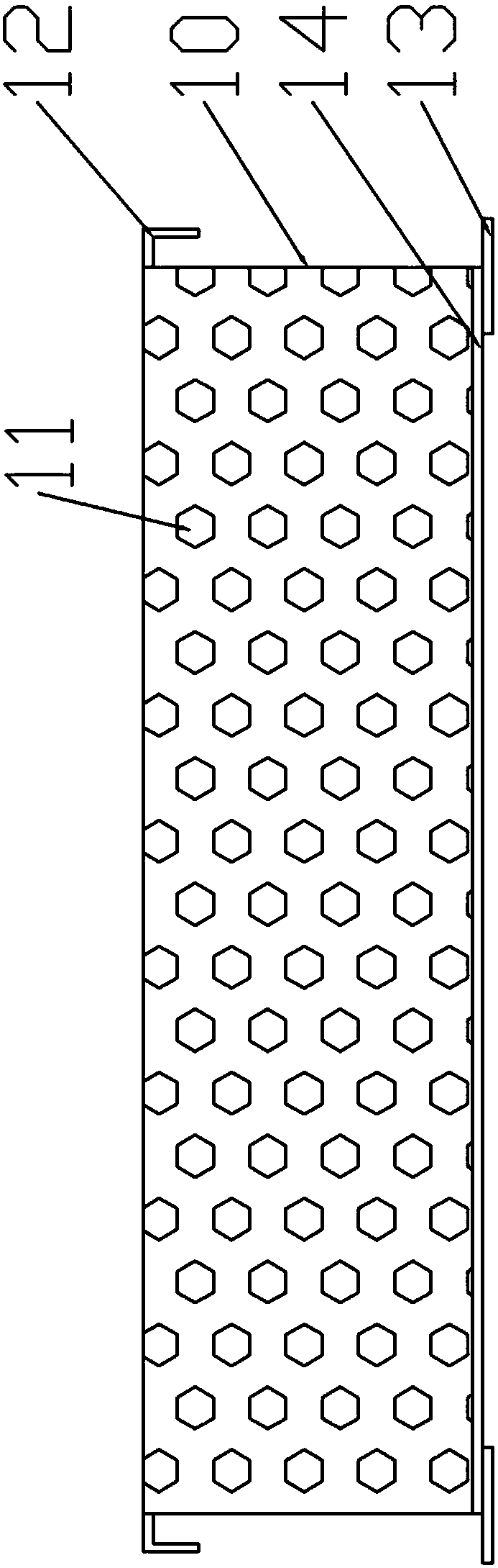 High-temperature flue gas quenching device