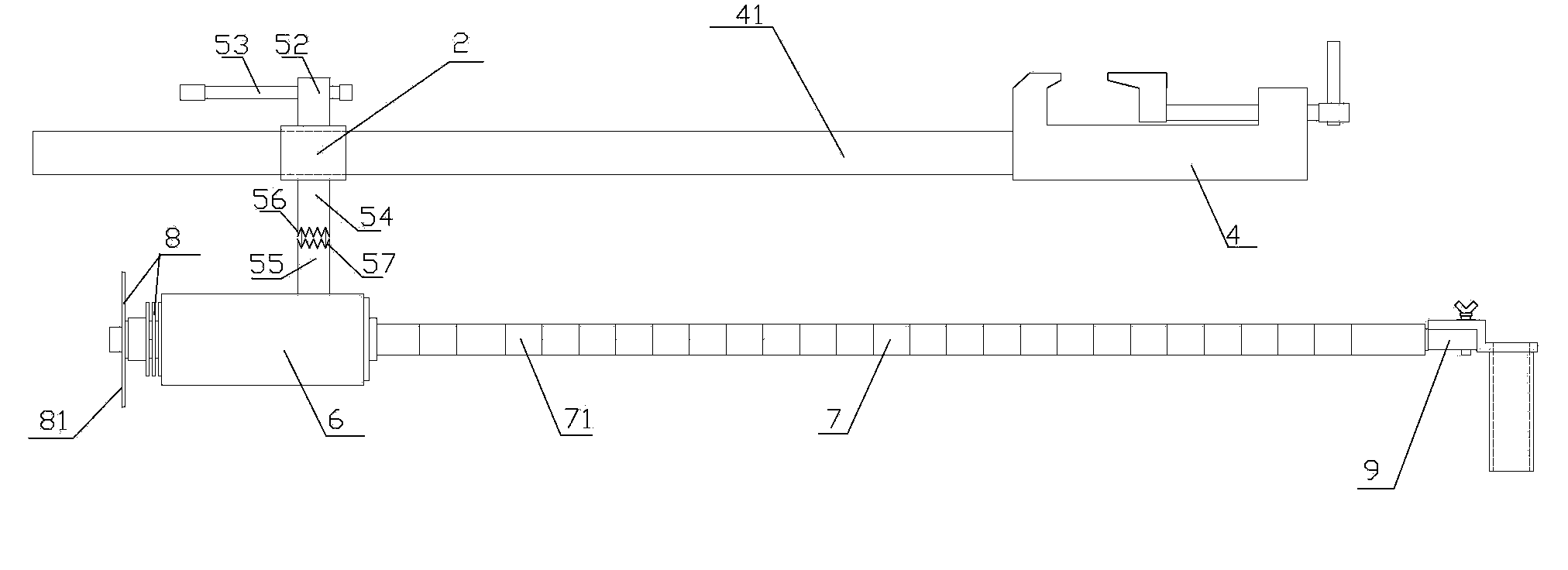 Working pipe system of spinal paramedian keyhole approach