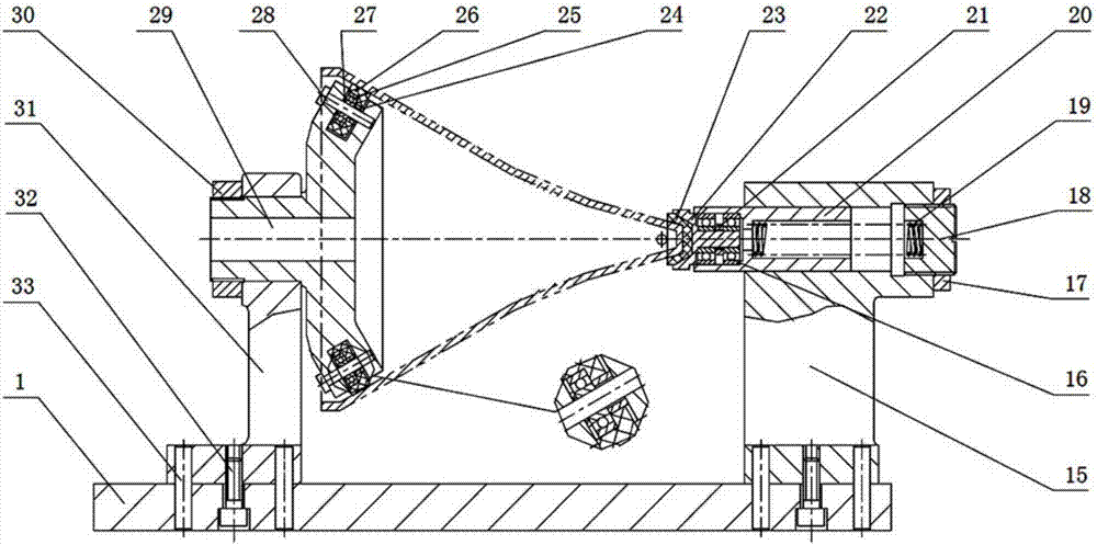 Wall thickness measuring device and measuring method