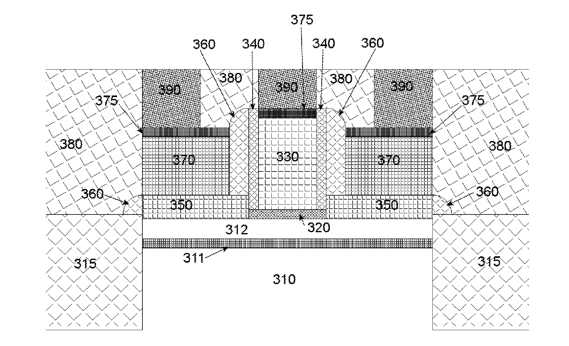 Reduced Local Threshold Voltage Variation MOSFET Using Multiple Layers of Epi for Improved Device Operation