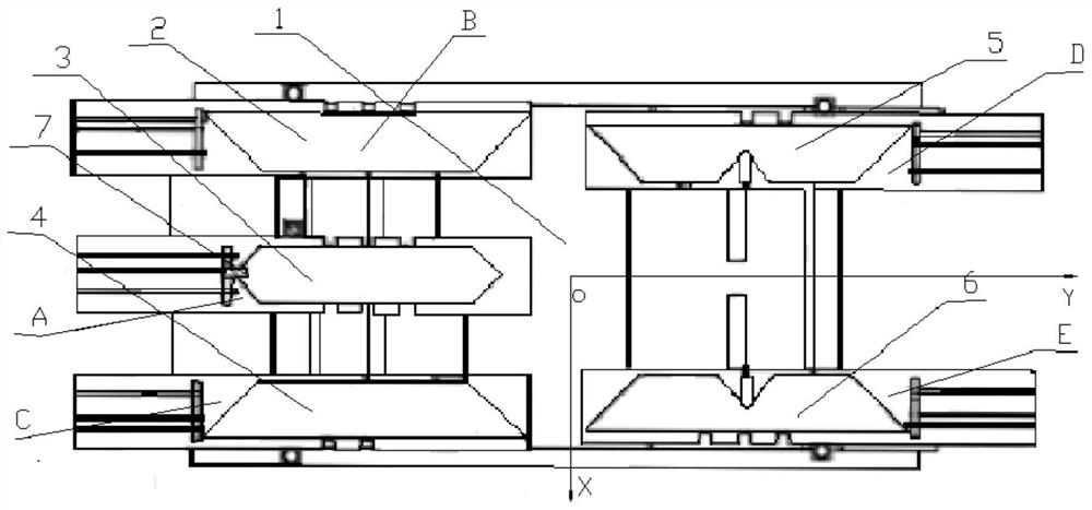 A control method and device for precise positioning of transformer iron core silicon steel sheet