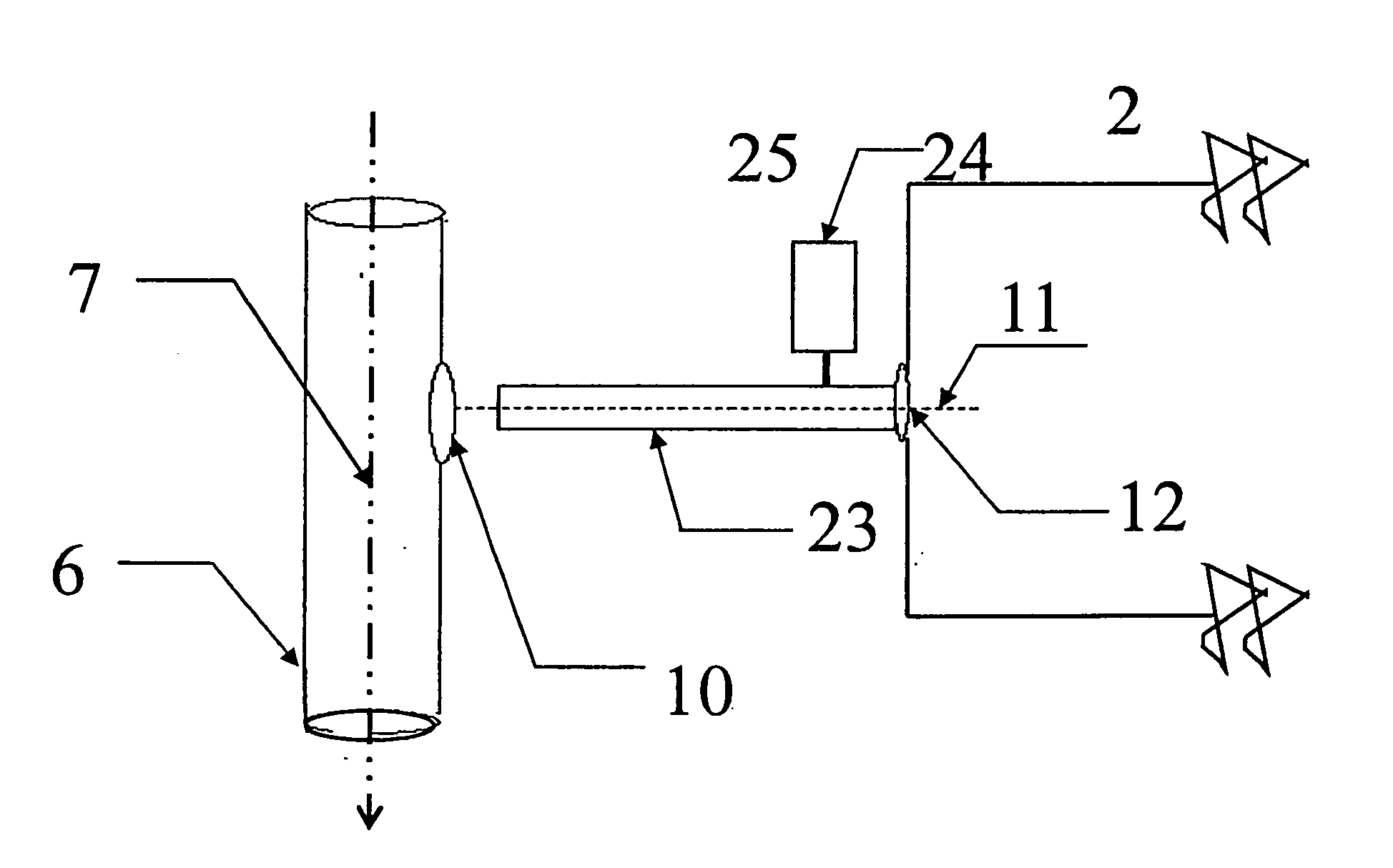 Bulk material sampling and laser targeting system