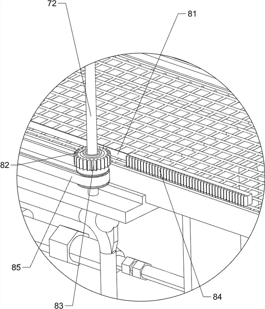 A device for glazing wine jars for pottery processing