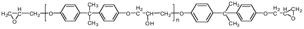 A modified epoxy resin small tow universal carbon fiber sizing agent, preparation method and application thereof