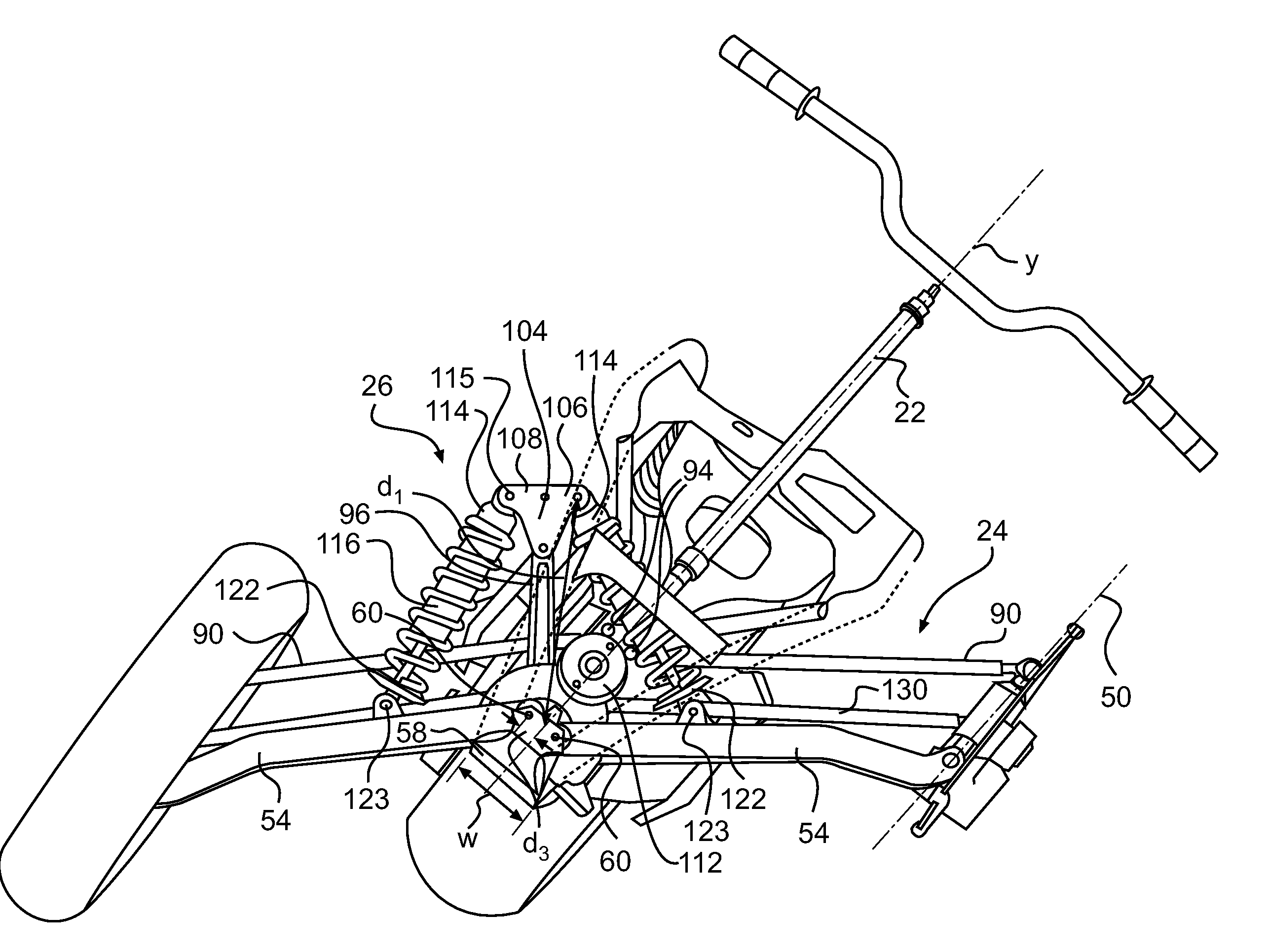 Control system for leaning vehicle