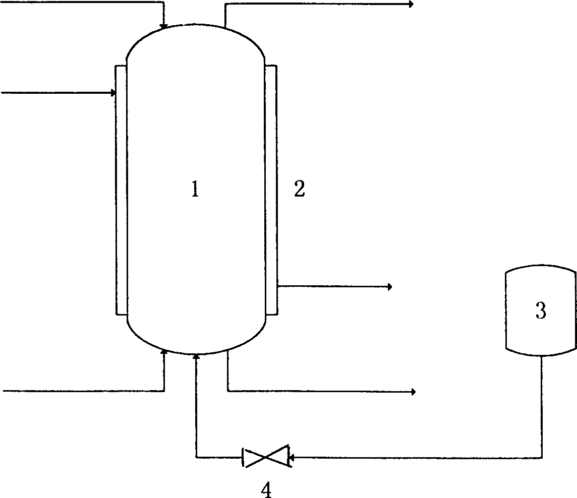 Pulse tower for extraction