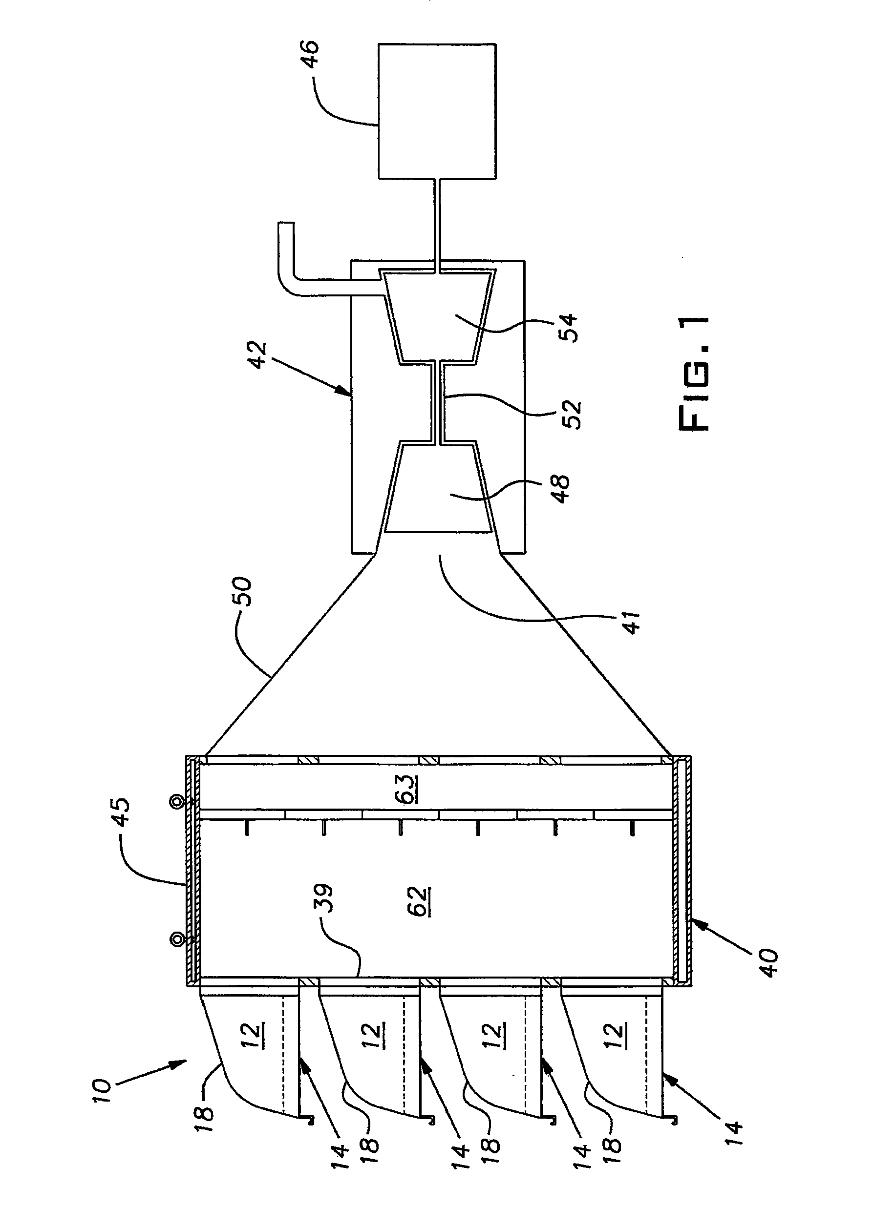 Mist/moisture removal using fixed bed trickle columns