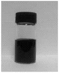 Method for efficiently preparing graphene nanosheet material dispersed in natural polysaccharides