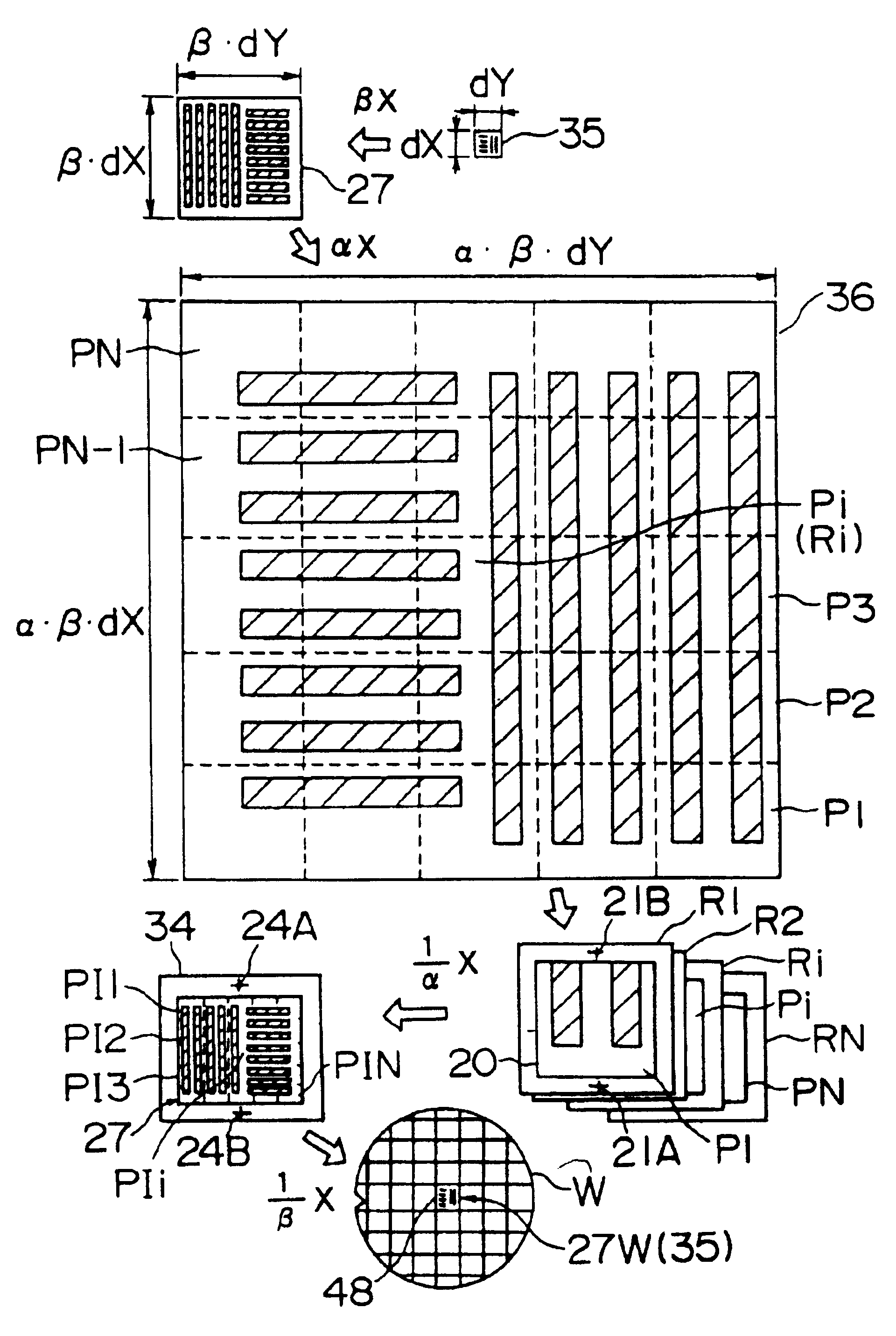 Exposure apparatus, microdevice, photomask, method of exposure, and method of production of device